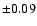 $\pm0.09$