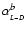 $\alpha_{_{L-D}}^b$
