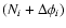 $(N_i+\Delta\phi_i)$