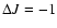 $\Delta J=-1$