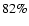 $82 \%$
