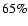$65\%$