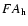 $FA_{\rm h}$