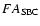 $FA_{\rm SBC}$