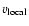 $v_{\rm local}$