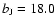 $b_{\rm J} = 18.0$