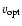 $v_{\rm opt}$