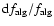 ${\rm d}f_{\rm alg}/f_{\rm alg}$