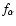 $f_{\alpha}$