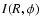 $I(R,\phi)$
