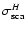 $\sigma_{{\rm sca}}^H$