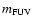 $m_{\rm FUV}$