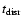 $t_{\rm disr}$