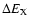 $\Delta E_{\rm X}$