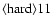 ${\rm\langle hard\rangle 11}$