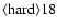 ${\rm\langle hard\rangle 18}$