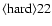${\rm\langle hard\rangle22}$