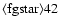 ${\rm\langle fg star\rangle 42 }$