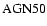 ${\rm AGN 50 }$