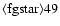 ${\rm\langle fg star\rangle 49 }$