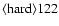 ${\rm\langle hard \rangle 122 }$