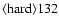 ${\rm\langle hard \rangle 132 }$