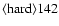 ${\rm\langle hard \rangle 142 }$