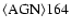 ${\rm\langle AGN \rangle 164}$