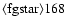${\rm\langle fg star\rangle 168}$