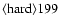 ${\rm\langle hard \rangle199 }$