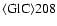 ${\rm\langle GlC\rangle 208}$