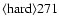 ${\rm\langle hard \rangle 271 }$