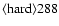 ${\rm\langle hard \rangle 288 }$