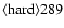 ${\rm\langle hard \rangle 289 }$