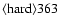 ${\rm\langle hard \rangle 363 }$