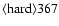 ${\rm\langle hard \rangle 367 }$
