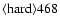 ${\rm\langle hard \rangle 468 }$