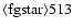 ${\rm\langle fg star\rangle 513 }$