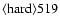 ${\rm\langle hard \rangle 519 }$