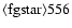 ${\rm\langle fg star\rangle 556 }$