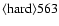 ${\rm\langle hard \rangle 563 }$