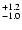 $_{\rm - 1.0 }^{+1.2 }$