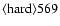 ${\rm\langle hard \rangle 569 }$