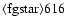 ${\rm\langle fg star\rangle 616 }$