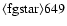 ${\rm\langle fg star\rangle 649 }$