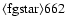 ${\rm\langle fg star\rangle 662 }$