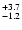 $_{\rm - 1.2 }^{+3.7 }$