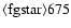 ${\rm\langle fg star\rangle 675 }$