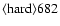 ${\rm\langle hard \rangle 682 }$