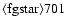${\rm\langle fg star\rangle 701 }$